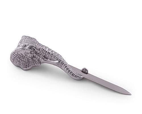 Arthur Court Designs Aluminum Elephant Metal Steel Knife Office Sword