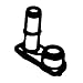 Lg MCD62387101 Washer Tub Fill Nozzle Genuine Original Equipment Manufacturer (OEM) Part
