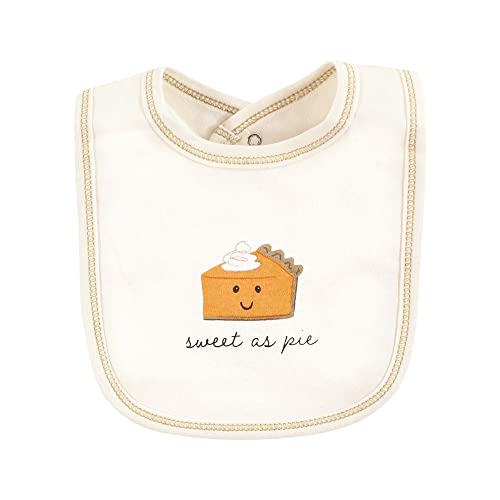 Image of Touched by Nature Unisex Baby Organic Cotton Bibs, Fall Food, One Size