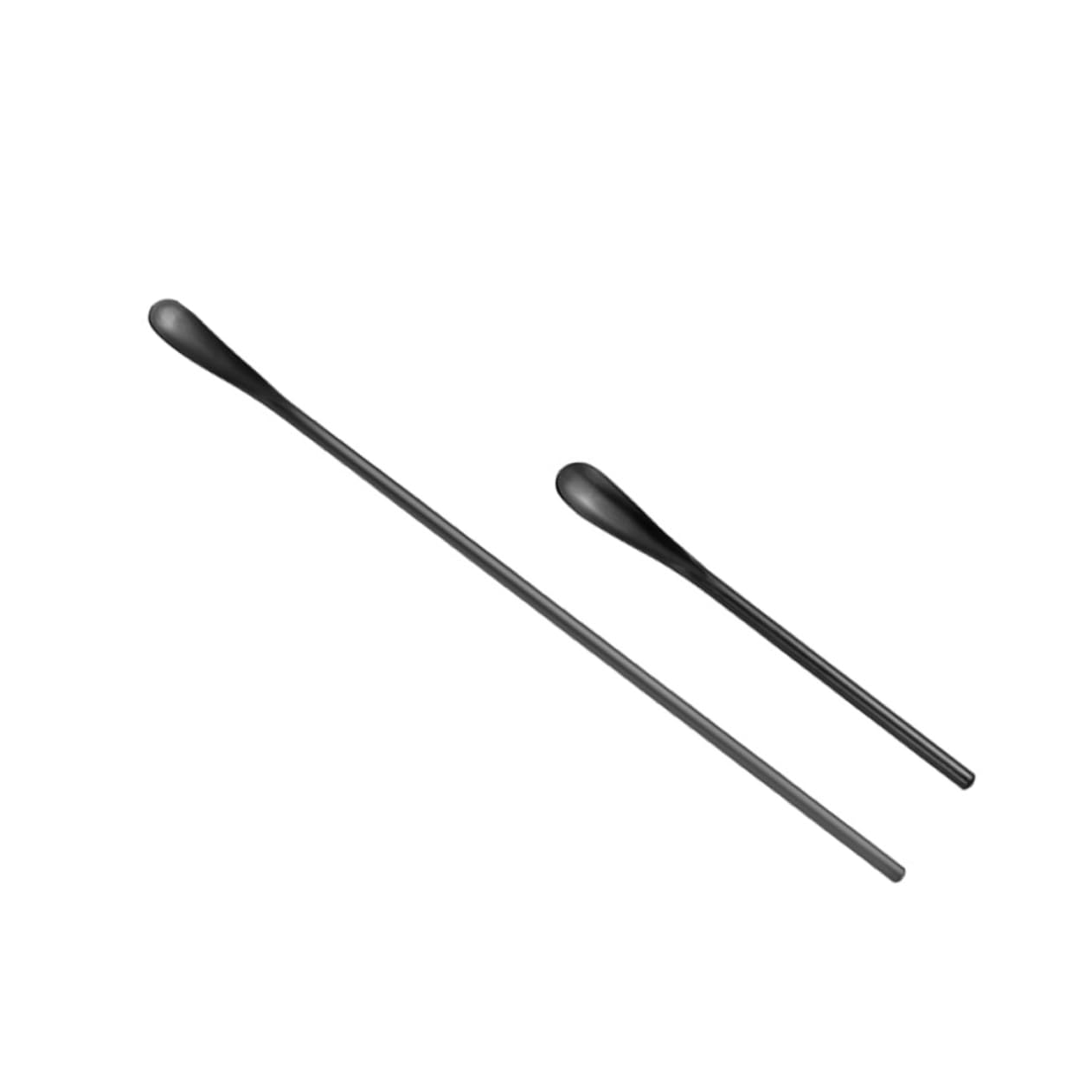 CIYODO 3sets Stainless Steel Stirring Spoons Mixing Spoons for Cooking Cocktail Tableware Scoops 2pcs*3