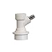 Beverage Factory 40 27-1100-77 Ball Lock 1/4" MFL Becker Home Brew Beer Coupler Keg Tap, Gas in