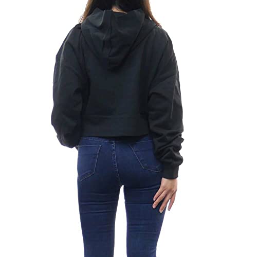 [カルバンクライン] JEANS レディースプルオーバー パーカー J20J218986 ブラック S [並行輸入品]