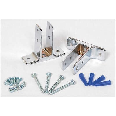 40-8511281 model for ASI GLOBAL PARTITIONS 40-8511281 Urinal Screen Bracket,Zinc,Bright 3PEK9