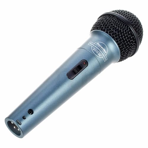 Image of Superlux Cardioid Dynamic Vocal Microphone (XLR) - High-SPL 130 dB, Durable Live-Performance Mic with Clip, Adapter & Carry Pouch - Singing, Podcasting & Broadcasting