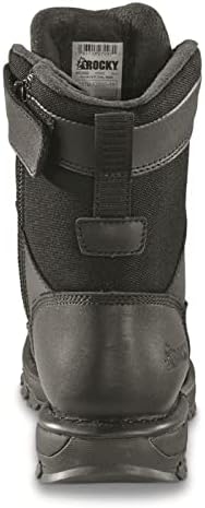 ROCKY Women's Portland 8" Black Side Zip Waterproof Public Service Boot Size 9(M) | Image 4