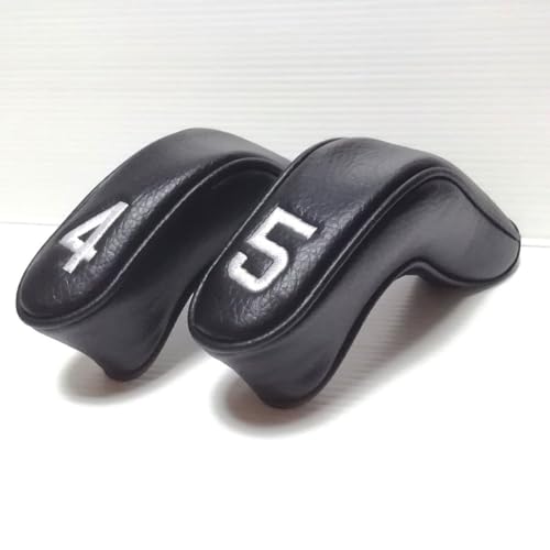 ヘッドカバーアイアン型 UT 4・5番セット 黒 ブラックUTI・DHY・UDI・ZU等