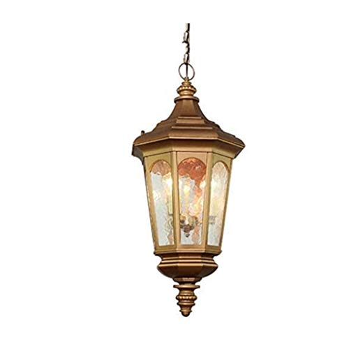 Chandelier extérieur en bronze pour des soirées mémorables