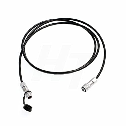 Cable Weipu para BMPCC 4K 6K Pro que soluciona la distancia de alimentación de 50 cm 2