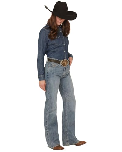 Cinch Western Jeans Womens Tatum High Rise Medium Wash MJ84454001
