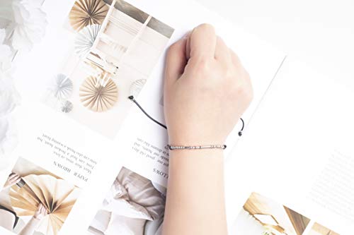 Image of morniface Morse Code Bracelets for Women, Inspirational Gifts Jewelry Girls Birthday Graduation Gifts for Her Best Friends