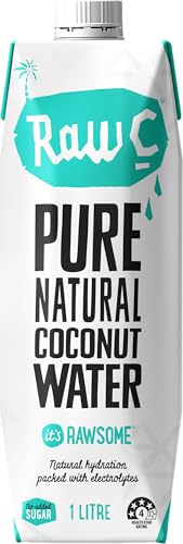 Raw C Pure Natural Coconut Water 6 x 1L