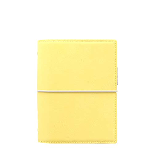 Filofax Domino Soft Lemon Pocket Organiser