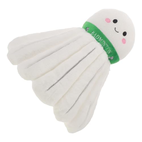 LALADEFIEE Poupée en Peluche Volant de Badminton Douce et Moelleuse Figurine Peluche Sportive Garçon et Filles Badminton Décoratif pour Anniversaire et Collection Présent Filles et Femmes
