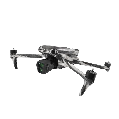 Image of MightySkins Glossy Glitter Skin Compatible with DJI Air 3 - Zebra Closeup | Protective, Durable High-Gloss Glitter Finish | Easy to Apply
