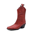 ✔Coupe confortable : Ces bottes de cowboy pour femme offrent un ajustement confortable, vous permettant de les porter toute la journée tout en profitant de vos activités préférées.