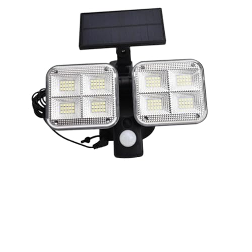 Applique solaire LED Vaguelly extérieure double tête pour sécuriser vos allées
