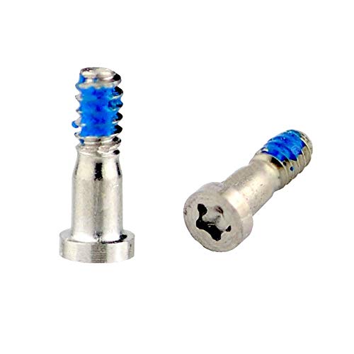 MMOBIEL Complete Screw Set Replacement Compatible with iPhone 6 (White/Black/Gold) incl. 3 x Screwdrivers