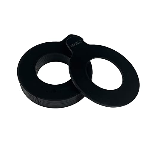 Image of 8 x 40mm Bucket Pin Shim Kit for Excavator and Skid Steer 2mm Thickness Fit for Cat Kubota Komatsu Takeuchi