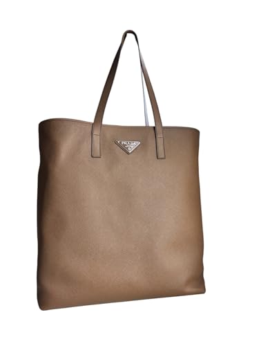 Prada Cinnamon Shopping Bag