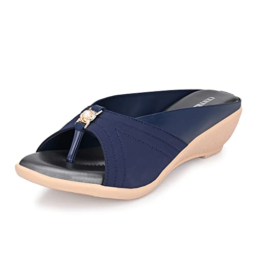 Image of Centrino Women Thong Sandals & Comfortable Ortho Care Sandal For Ladies | Fashion Wear Sandal & Chappal | Soft Cushioned for More comfort (6213)