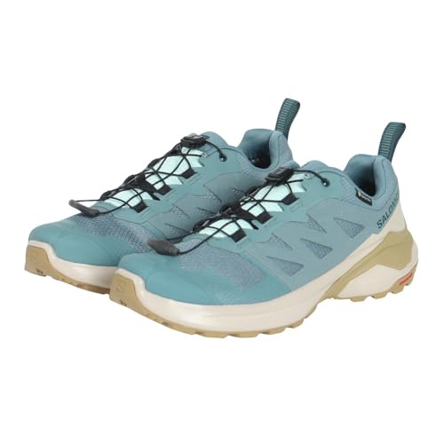 Salomon X-Adventure GTX, Zapatillas para Correr Mujer, North Atlantic/Feather Gray/An, 43 1/3 EU