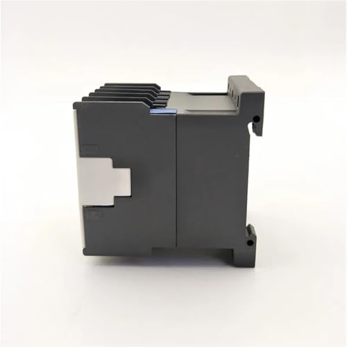 Contacteur tripolaire 12A avec bobine 24V et 1NC pour fixation sur rail DIN 35 mm