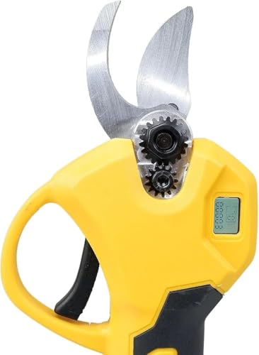 Image of 36 V Cordless Pruning Shears 2 PCS Backup Rechargeable 2Ah Lithium Battery Powered 25 mm Pruner Cutting Diameter Gardening Secateurs for Fruit Tree Hedge Branch Cutting size 1 inch