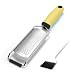 Multipurpose Zester Grater - Parmesan Cheese, Citrus, Lemon, Lime, Ginger, Chocolate, Fruits, Soft Grip Handle, Stainless Steel Fine Blades with Protector, Hand-held Kitchen Tool, Dishwasher Safe
