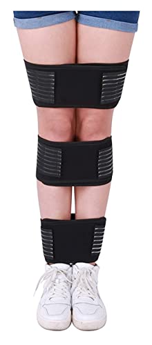 Ceinture de correction des jambes Ox réglable et durable en noir taille XL