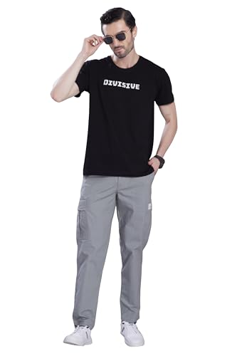Image of DIVISIVE Men's Loose Fit Linen Blend Cotton Cargo Pants