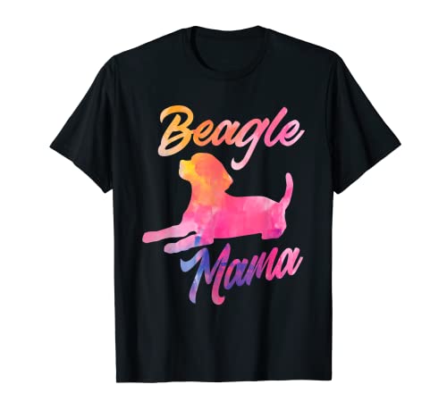 Beagle Mamá Beagle Mamá Divertido Beagle Camiseta