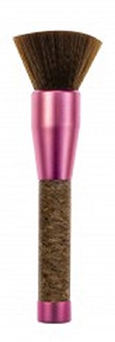 Danielle Enterprises Cork Collection Angled Blush Brush, Coral