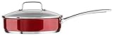 KitchenAid Stainless Steel 3.3 Quart Saucepan with Glass Lid Dishwasher Induction Safe (KC2S30ELPC)