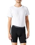 Corte entallado NIKE M NP DF Short Shorts, Black/White/White, XL Mens