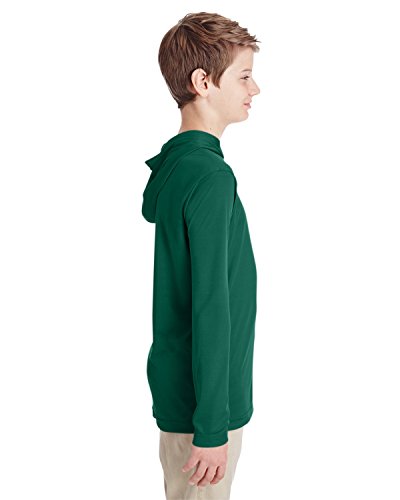 Team 365 Youth Zone Performance Hoodie L SPORT FOREST3