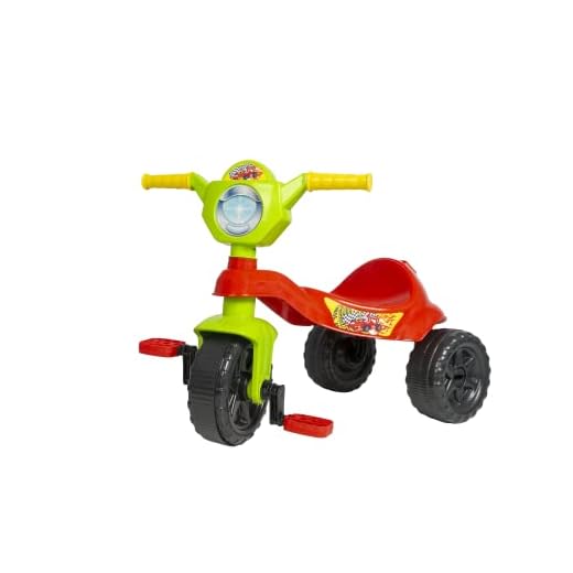 Kendy, Triciclo Infantil, Kemotoca Corrida, Vermelho e Verde