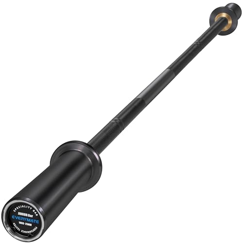 EVERYMATE 10kg Junior Alloy Steel Barbell 1200lb Capacity