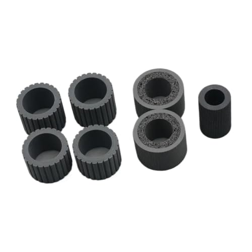 Image of 5Set L2755-60001 L2756A Roller Replacement Kit Tire Rubber For HP ScanJet Enterprise Flow 5000 S4 7000 S3 3000 Accessories