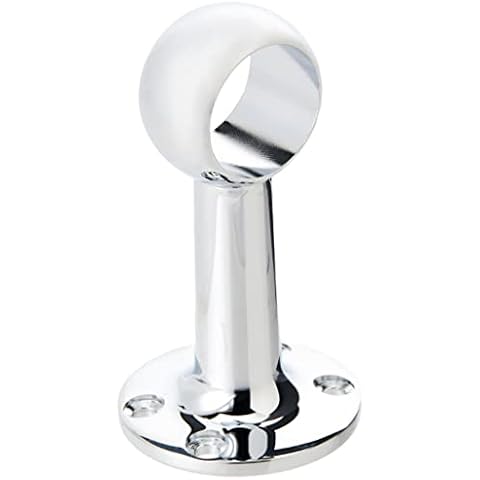Deva SPE09 Wall Mounted Hose Retainer with Chrome Finish Cover
