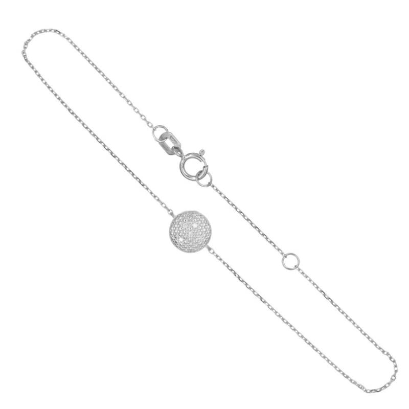Bracelet Or Blanc et Diamants
