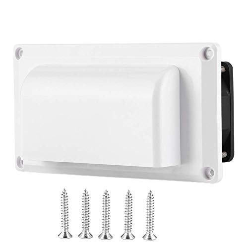 Joyzan Ventilador de Ventilación Lateral, 12v 25w Rejilla Ventilación para Caravana Extractor Aire Interior Juego Escape Autocaravana Remolque Accesorios Montaje Trabajo Barco Yate Marino Modificación