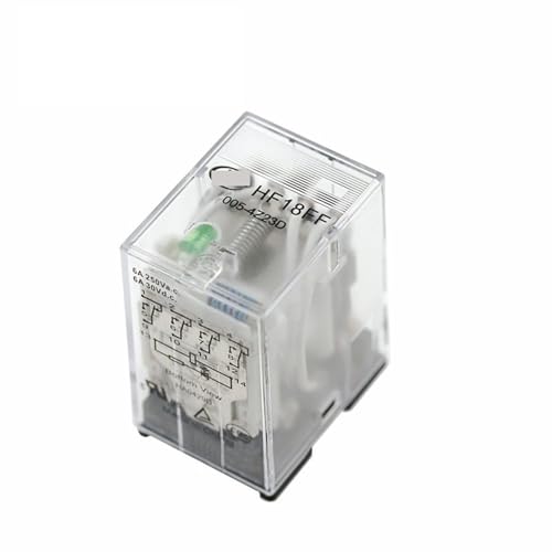 Relé HF18FF-012-4Z23D soluciona fallos de conmutación en sistemas de control de 12VDC 6