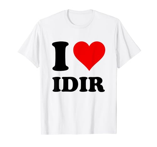 Photo de I Love Idir T-Shirt