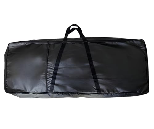 Capa para Teclado 5/8 Simples Preto 61 Teclas