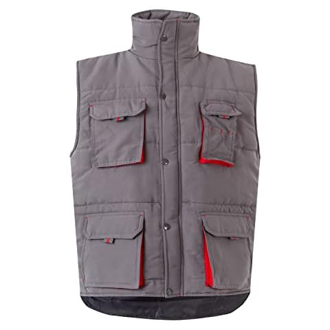 Chaleco acolchado bicolor multibolsillos Velilla 205902 Cover
