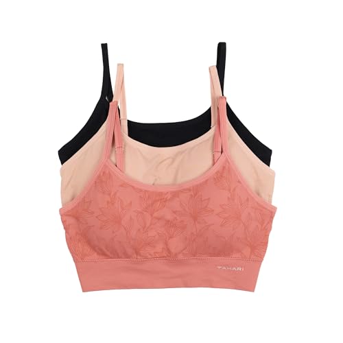 TAHARI Women's 3-Pack Seamless Comfort Bra