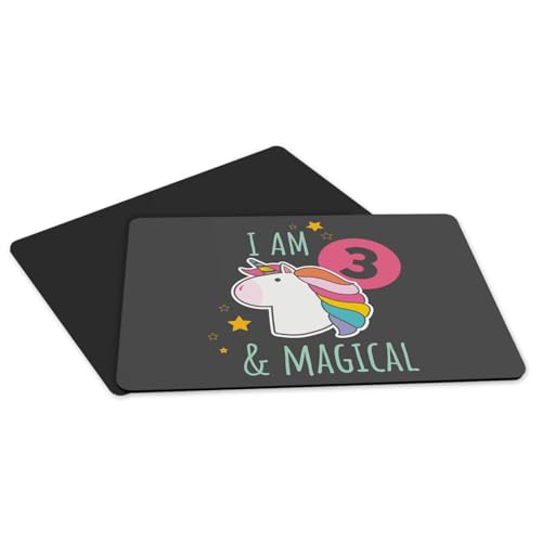 Sets de table antidérapants licorne pour stopper les taches - 5
