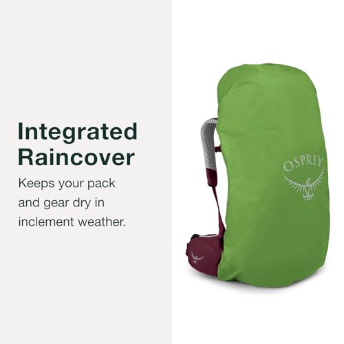 Mochila deportiva Osprey Aura AG LT 65L verde miniatura 5