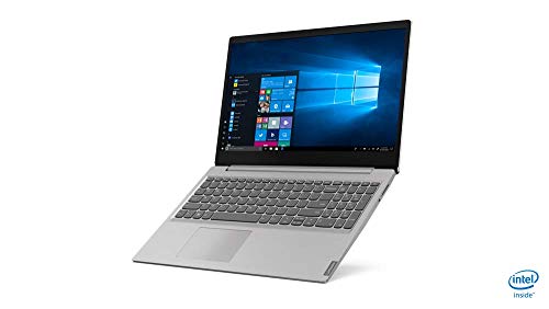 Image of Lenovo IdeaPad S145 15.6 inch HD Slim Laptop - (Intel Pentium Gold, 4GB RAM, 128GB SSD, Windows 10 S Mode) - Platinum Grey