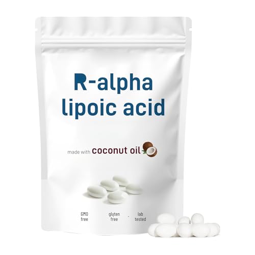 𝗟𝗶𝗽𝗼𝗶𝗰 𝗔𝗰𝗶𝗱 - con aceite de coco, para el hígado, antioxidante, para la salud nerviosa y cardiovascular | Sin OMG, sin gluten, sin soja